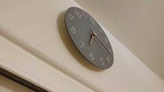 Mosewa Silent Non Ticking Wall Clock Decorative for Kitchen, Bedroom, Bathroom, Office, Living Room,
