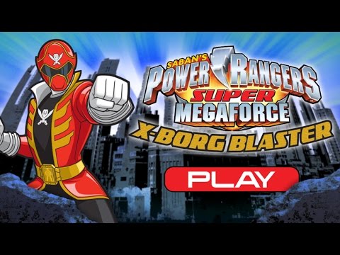 Power Rangers Super Megaforce: X-Borg Blaster (Elegant Shooting Skillz Gameplay) Video