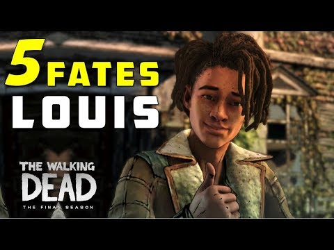 [Louis & Clementine] All Possible Endings | The Walking Dead (Dead, Mute & Talking Louis)