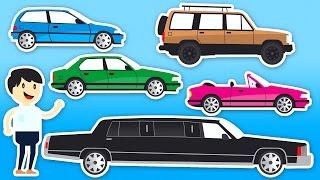 Nauka Pojazdów Dla Dzieci - Samochody Dla Dzieci - Kolorowanie | CzyWieszJak