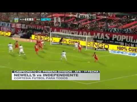 Primera División 2015 | Fecha 01 | Newell's 2 - 3 Independiente | Resumen ESPN