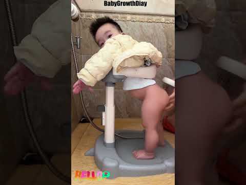 Tired of Bath Time Struggles? Try the Baby Bath Standing Shower!#Shorts