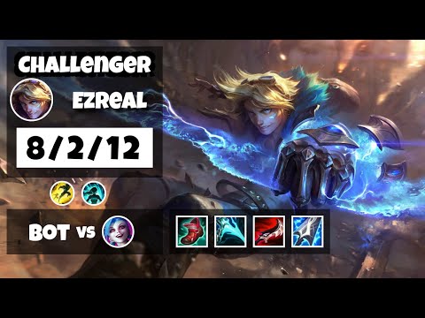 Ezreal vs Jinx NA Challenger BOT (8/2/12) - v11.10