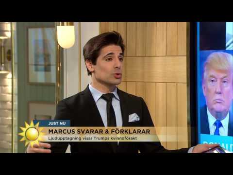 Stor skandal skakar Donald Trump - Nyhetsmorgon (TV4)