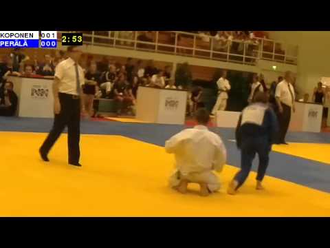 Judo Nordic Championships 2014: M-60: KOPONEN - PERÄLÄ