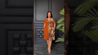 🆕 Latest Stunning Short Ankara Shift Dress style #africanwear #africanclothing #africafashion