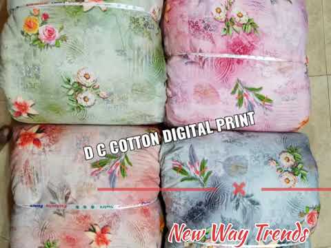 Summer Cool Printed Polyester Rayon Fabric