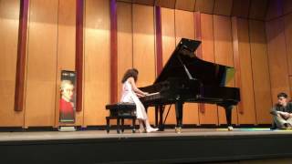 Daphne Delicata, 9,  playing Chopin, Nocturne in F Minor