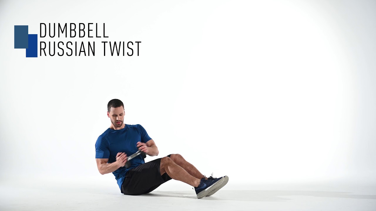 Dumbbell Russian Twist - YouTube