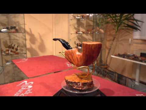 Brand new Briar pipe PARONELLI freeshape straight grain handmade -  eBay number: 182042985768