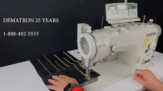 Brother Automatic Zig Zag Industrial Sewing Machine, applique, satin stitch, straight stitch