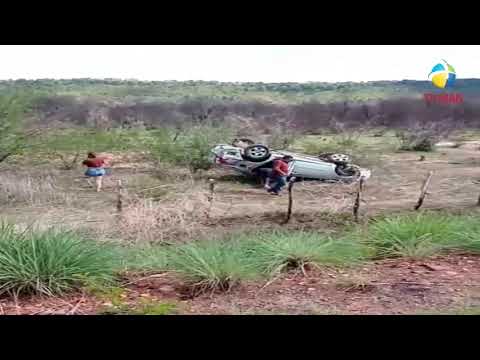 Capotamento é registrado na CE-060, entre Iguatu e Várzea Alegre