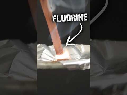 Fluorine viciously attacks my wood