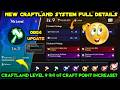 HOW TO INCREASE CRAFTLAND LEVEL FAST IN FREE FIRE CRAFTLAND CREATOR CRAFT POINTS KAISE BADHAYE