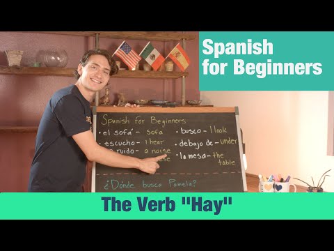 Learn Spanish for Beginners | Easy Conversation | The Verb "Hay"