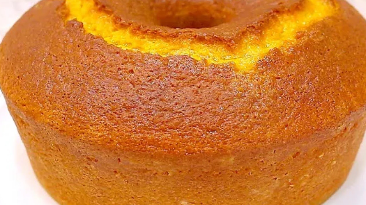 bolo de cenoura fofinho/fácil e gostoso