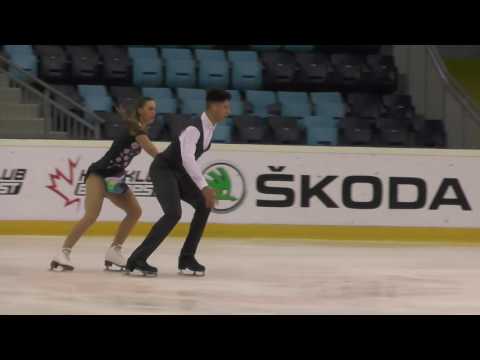 2016 Santa Claus Cup: Justine SCACHE / Arnaud CAFFA (FRA) - ID Junior Free Dance