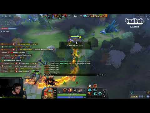 Tundra Skiter Malding at team mate to "play with him" in Qojqva game