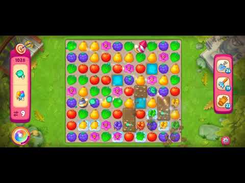 Gardenscapes level 1028 HD