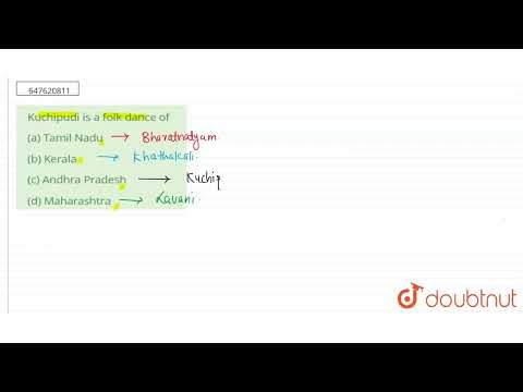 Kuchipudi is a folk dance of  | CLASS 14 | PRACTICE SET - 05 | GENERAL KNOWLEDGE | Doubtnut
