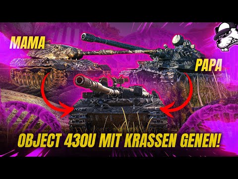 Object430U or if the Leopard 1 and IS-7 had a baby! [World of Tanks - Gameplay - German]