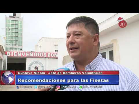 Consejos de los bomberos para las fiestas