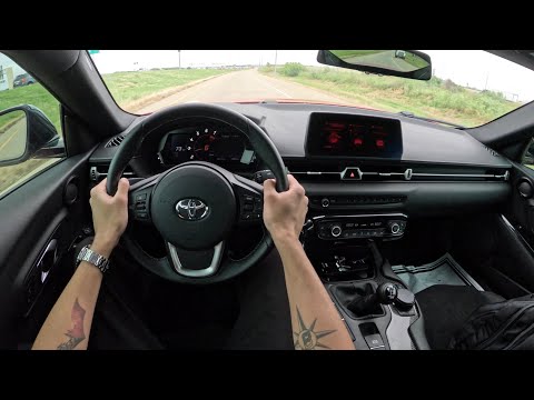 2024 Toyota GR Supra 3.0 (6-Speed Manual) - POV Test Drive