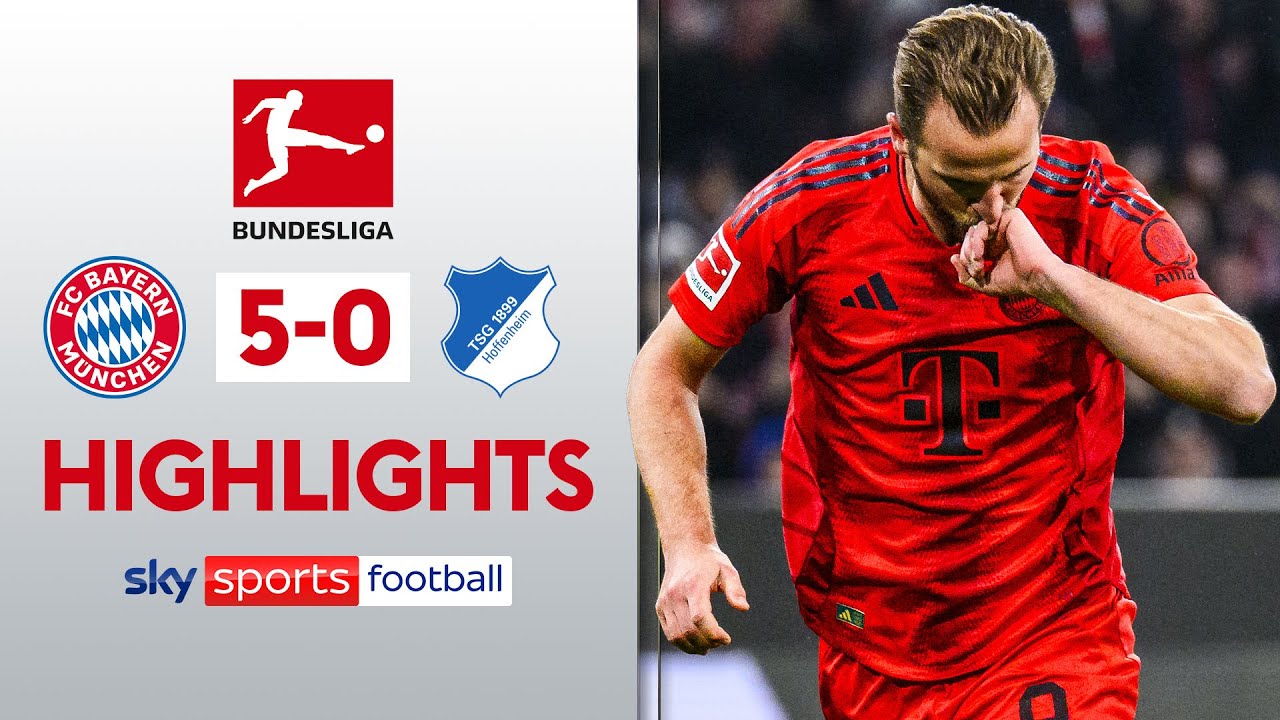 Bayern THRASH Hoffenheim | Bayern Munich 5-0 Hoffenheim | Bundesliga highlights