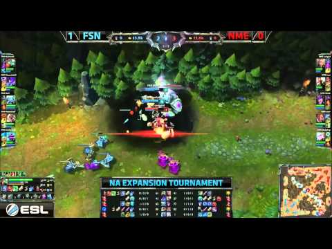 Pro LOL Maknoon Poppy Top Highlights {Godlike}   2015 NA LCS Expansion Tournament