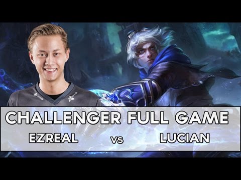 Rekkles as Ezreal vs Lucian | Full Solo-Queue Game | Pre-Season 6