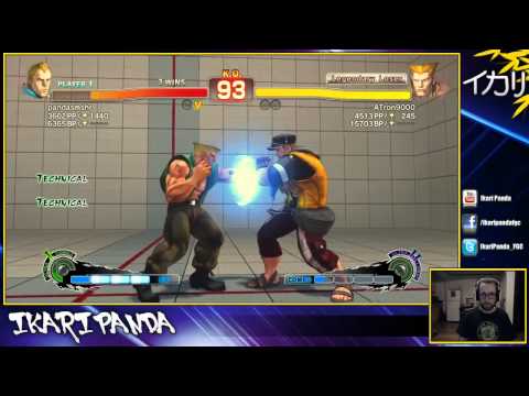 2015 USF4 Endless Matches: Ikari Panda (AB) vs ATron9000 (GU)