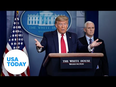 President Trump and coronavirus task force update on pandemic, Monday, April 14 (LIVE) USA TODAY