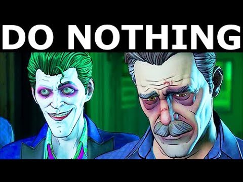 Do Nothing In BATMAN Season 2 The Enemy Within Episode 5: Same Stitch (Villain Joker)