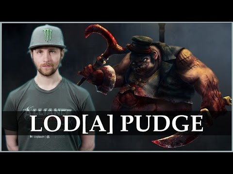Lod[A] Pudge gameplay /w AdmiralBulldog, Akke & H4nn1 | Dota 2 Gameplay