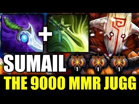 SumaiL [Juggernaut] This is Pro 9000 MMR Top Server Dota 2 Jugg 200IQ