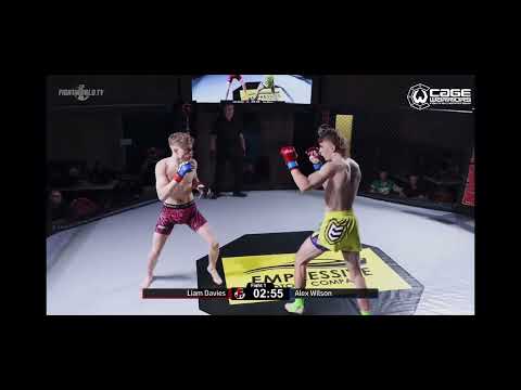 Cage warriors academy wales, 1st round submission
