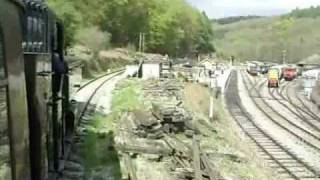 preview picture of video 'Dean Forest Railway, 2010-May-03, part 2 - Lydney Junction to Parkend'