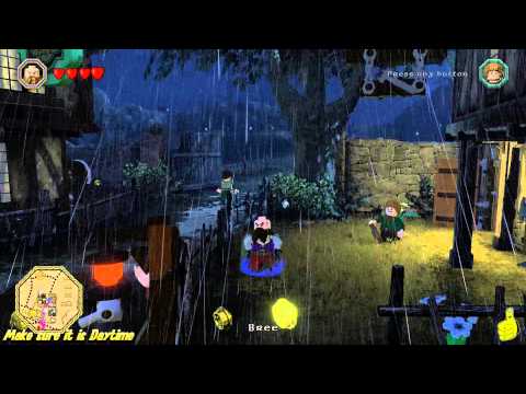 Lego The Hobbit: Preparing For FREE PLAY (2x Stud Multiplier Red Brick, Sauron & Saruman) - HTG