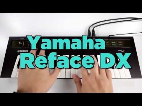Yamaha Reface DX Mini Mobile Keyboard 2015 - Present - Black image 5