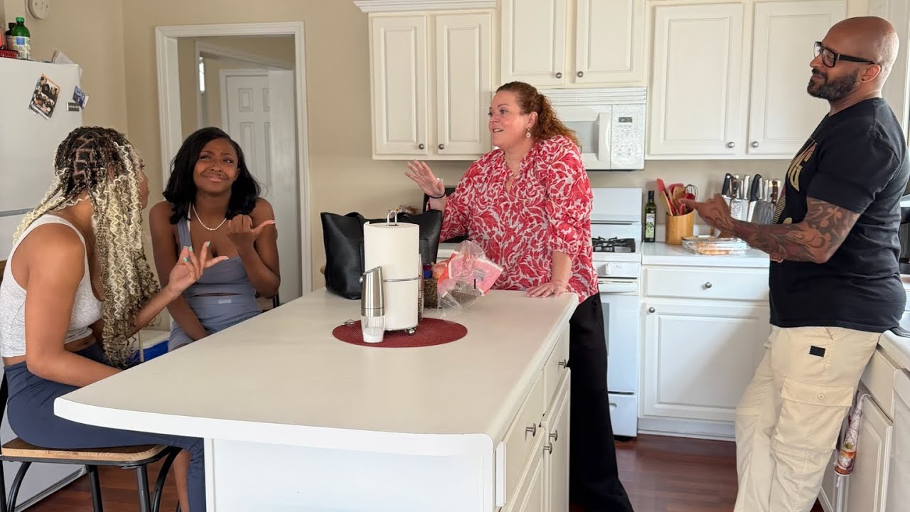 Larry Brooke and Destiny work together to keep the lie going to Bethany 