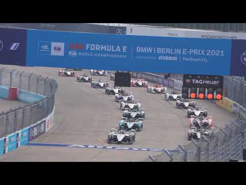 Mortara-Evans start crash, Formula E Berlin 2021 R15