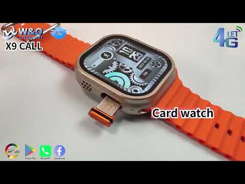 Android 4G Смарт Часы на симку X9 Call Smart Watch с PlayMarket, TikTok и Google - фото 1 - id-p2177082712
