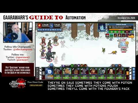 Gaarawarr's Guide to Automation | Idle Champions | D&D
