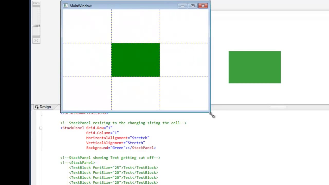 WPF Tutorial 5   WPF Layout System 2