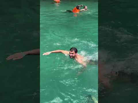 Swimming in Paradise! 🌊 Phuket Island, Thailand 🇹🇭 #Shorts