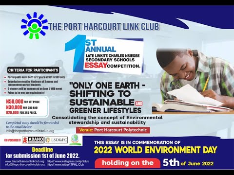 THE PORT HARCOURT LINK CLUB QUIZ COMPETITION 2022