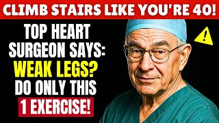 Over 60? The ONLY 5 Exercises To Climb Stairs Easily — Surgeon Approved! | Senior Health Tips