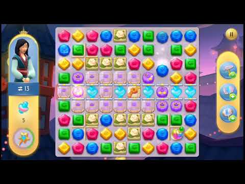 DISNEY PRINCESS MAJESTIC QUEST MULAN 2020 #601 LEVEL 529/530 ANDROID GAMEPLAY HD (VIDEO OFICIAL)