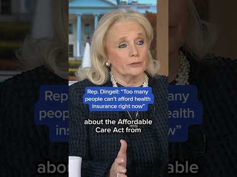 Rep. Dingell: 'Too many people can't afford health insurance right now'