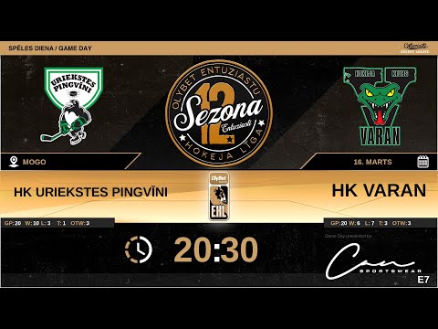 2023 03 16 HK URIEKSTES PINGVĪNI - HK VARAN